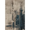 image:imageLoloi Leigh Collection LEI04 SilverMulti 53 x 76 Area RugSlate  Denim