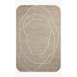 image:imageLoloi Otis Area Rug in OatmealIvory 79 x 99 Traditional Inspired Floor Decor High Traffic Area Carpet for Living Room Bedroom Entryway amp Hallway5 x 76 Rectangular