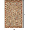 image:imageLoloi Victoria Area Rug 50 x 76 SlateTerracottaSlate  Terracotta