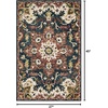 image:imageLoloi Victoria Area Rug 50 x 76 SlateTerracottaTeal  Raspberry