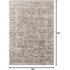 image:imageLoloi Theory Collection THY08 CharcoalGrey Transitional Runner Rug 27 x 13Brownlight Brown