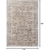 image:imageLoloi Theory Collection THY08 CharcoalGrey Transitional Runner Rug 27 x 13Brownlight Brown