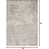 image:imageLoloi Theory Collection THY08 CharcoalGrey Transitional Runner Rug 27 x 13Graylight Yellow