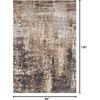 image:imageLoloi Theory Collection THY08 CharcoalGrey Transitional Runner Rug 27 x 13Light Browngray