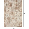 image:imageLoloi Theory Collection THY08 CharcoalGrey Transitional Runner Rug 27 x 13Tanlight Brown