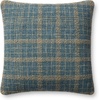 image:imageLoloi Chris Loves Julia Earl TealGreen 18 x 18 Cover Only PillowCover wDown
