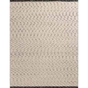 image:imageLoloi Magnolia Home by Joanna Gaines x Betty Accent Rug in IvoryBlack 5 x 76 Textured Floor Decor High Traffic Area Carpet for Living Room Bedroom Entryway amp HallwayIvory  Black