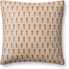 image:imageLoloi Magnolia Home Annalie PMH0079 NaturalRed Cover wDown PillowNatural  Red