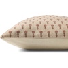 image:imageLoloi Magnolia Home Annalie PMH0079 NaturalRed Cover wDown PillowNatural  Red