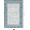 image:imageLoloi Rosina Aqua 36 x 56 Accent RugAqua