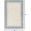 image:imageLoloi Rosina Aqua 36 x 56 Accent RugGrey  Blue