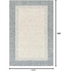 image:imageLoloi Rosina Aqua 36 x 56 Accent RugGrey  Blue
