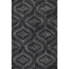image:imageLoloi Boca Collection BH04 BlackGrey IndoorOutdoor Area Rug 93 x 13