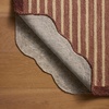 image:imageLoloi Chris Loves Julia Emmeline BoneAsh 50 x 76 Accent RugBerry  Linen