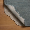 image:imageLoloi Chris Loves Julia Emmeline BoneAsh 50 x 76 Accent RugDenim  Blue