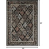image:imageLoloi Rifle Paper Co Laurel Cream 92 x 122 Area RugBlack  Multi