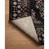 image:imageLoloi Rifle Paper Co Laurel Cream 92 x 122 Area RugBlack