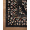 image:imageLoloi Rifle Paper Co Laurel Cream 92 x 122 Area RugBlack