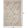 image:imageLoloi Rifle Paper Co Laurel Cream 92 x 122 Area RugCream  Multi