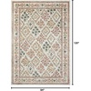 image:imageLoloi Rifle Paper Co Laurel Cream 92 x 122 Area RugCream  Multi