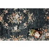 image:imageLoloi Rifle Paper Co Laurel Cream 92 x 122 Area RugDark Navy