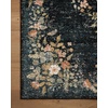 image:imageLoloi Rifle Paper Co Laurel Cream 92 x 122 Area RugDark Navy