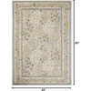 image:imageLoloi Rifle Paper Co Laurel Cream 92 x 122 Area RugIvory  Multi