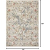 image:imageLoloi Rifle Paper Co Laurel Cream 92 x 122 Area RugIvory