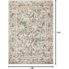 image:imageLoloi Rifle Paper Co Laurel Cream 92 x 122 Area RugIvory