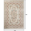 image:imageLoloi Rifle Paper Co Laurel Cream 92 x 122 Area RugLinen
