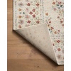 image:imageLoloi Rifle Paper Co Laurel Cream 92 x 122 Area RugLinen