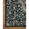 image:imageLoloi Rifle Paper Co Laurel Cream 92 x 122 Area RugNavy  Multi