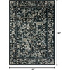 image:imageLoloi Rifle Paper Co Laurel Cream 92 x 122 Area RugNavy  Multi