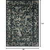image:imageLoloi Rifle Paper Co Laurel Cream 92 x 122 Area RugNavy  Multi