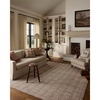 image:imageLoloi Chris Loves Julia Eugene HerbIvory 79 x 99 Area RugChestnut  Ivory