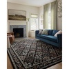 image:imageLoloi Rifle Paper Co Laurel Cream 92 x 122 Area RugBlack  Multi