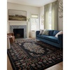 image:imageLoloi Rifle Paper Co Laurel Cream 92 x 122 Area RugBlack