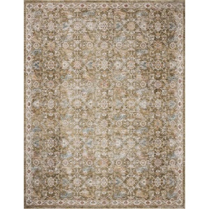 image:imageLoloi Gaia Area Rug in OliveMulti 710 x 102 Traditional Inspired Floor Decor High Traffic Area Carpet for Living Room Bedroom Entryway amp Hallway