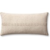 image:imageLoloi Chris Loves Julia Harvey Ivory 12 x 27 Cover wPoly Pillow