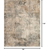 image:imageLoloi Axel Collection AXE03 BeigeSky 710 x 102 Area RugBluebeige