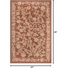 image:imageLoloi Rifle Paper Co Arboretum Ivory 23 x 39 Accent RugAmber