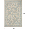 image:imageLoloi Rifle Paper Co Arboretum Ivory 23 x 39 Accent RugPeriwinkle