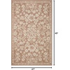 image:imageLoloi Rifle Paper Co Arboretum Ivory 23 x 39 Accent RugRust