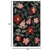 image:imageLoloi Rifle Paper Co Minnie BlackMulti 23 x 39 Accent RugBlack  Multi