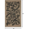 image:imageLoloi Rifle Paper Co Minnie BlackMulti 23 x 39 Accent RugCream