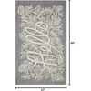 image:imageLoloi Rifle Paper Co Minnie BlackMulti 23 x 39 Accent RugGrey