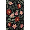 image:imageLoloi Rifle Paper Co Minnie BlackMulti 23 x 39 Accent RugBlack  Multi