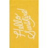 image:imageLoloi Rifle Paper Co Minnie BlackMulti 23 x 39 Accent RugYellow