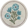 image:imageLoloi Chris Loves Julia Clove IvoryRose 19 x 210 Bath MatIvory  Blue