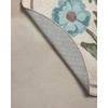 image:imageLoloi Chris Loves Julia Clove IvoryRose 19 x 210 Bath MatIvory  Blue